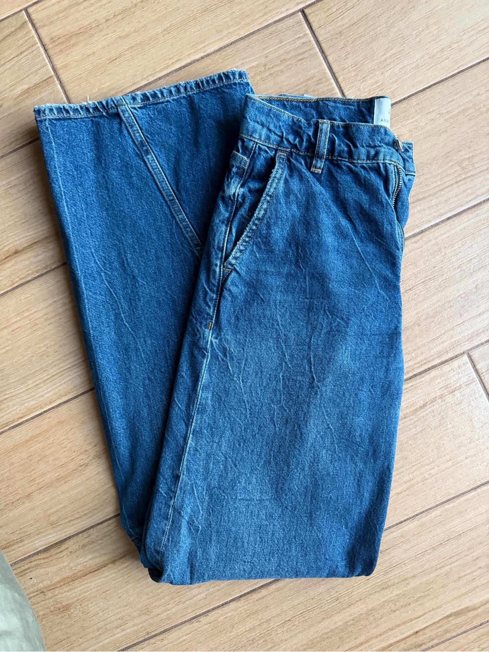 Anine Bing Wide Leg Jeans